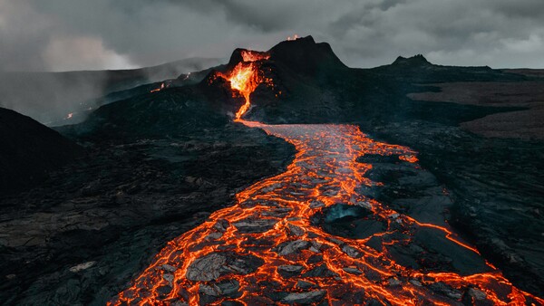 온도 용암 용암의 온도
