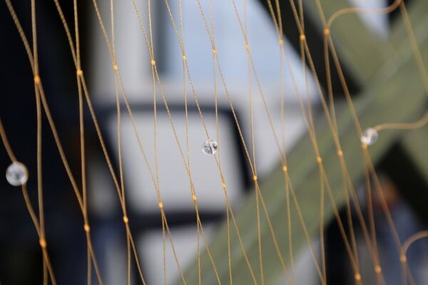 아크릴구슬을 달아놓은 그물 (사진 Thünen Institute for Baltic Sea Fisheries 공식 홈페이지)/뉴스펭귄