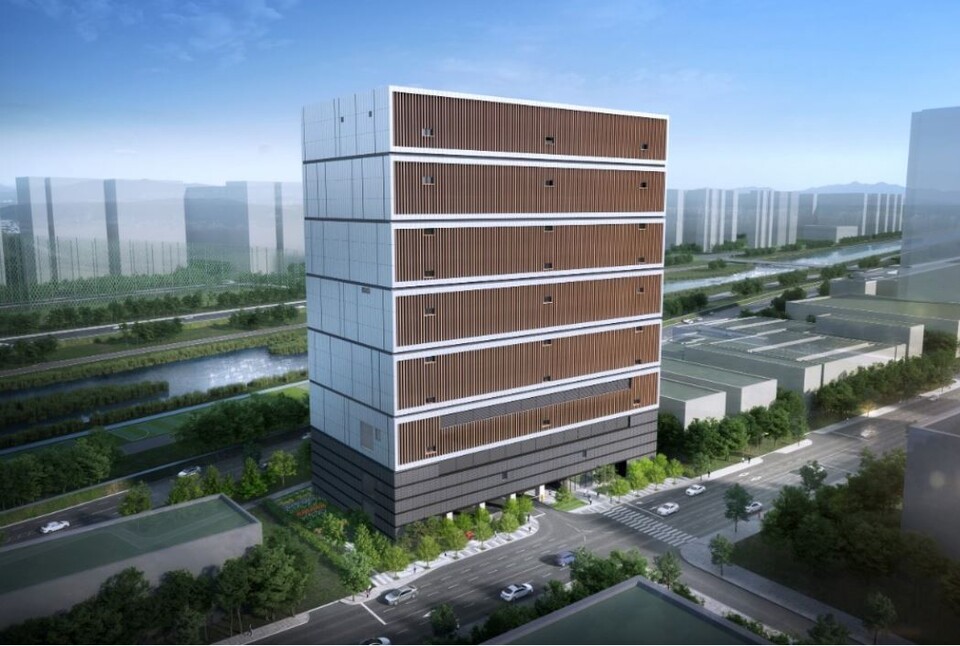 2021년 7월 착공한 KT 가산IDC 조감도(사진 KT클라우드 홈페이지 갈무리)/뉴스펭귄