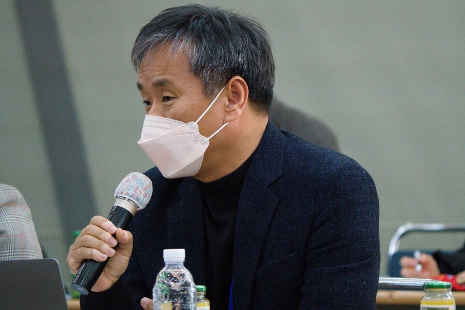 한성용 문화재청 천연기념물분과 문화재위원 (사진 임병선 기자)/뉴스펭귄