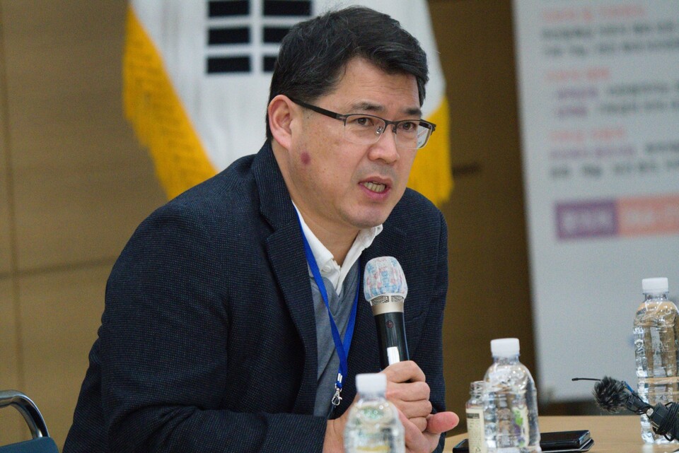 이훈철 제주도 세계유산본부 세계유산문화재부장 (사진 임병선 기자)/뉴스펭귄