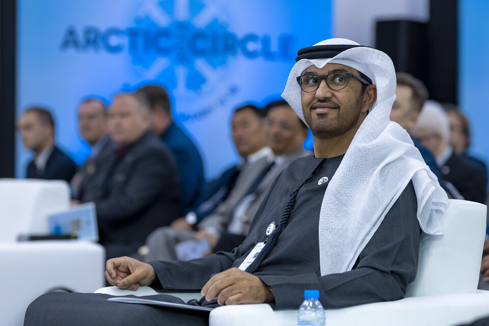 11월 아랍에미리트 두바이에서 열리는 COP28 의장으로 선출된 술탄 알 자베르. (사진 위키피디아)/뉴스펭귄