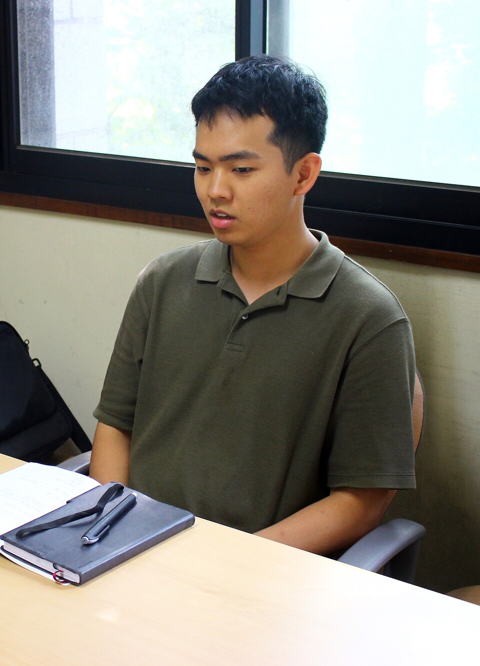 생명다양성재단 성민규 연구원. (사진 박연정 기자)/뉴스펭귄