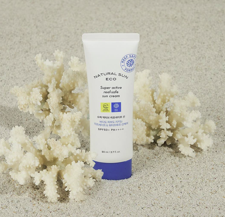 더페이스샵 내추럴선 에코 슈퍼 액티브 리프세이프 선. (사진 LG건강)/뉴스펭귄