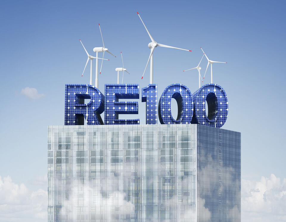 RE100에 가입한 36개 국내 기업 중 32개 기업이 국내 재생에너지 조달 옵션이 부족하다고 응답했다. (사진 클립아트코리아)/뉴스펭귄