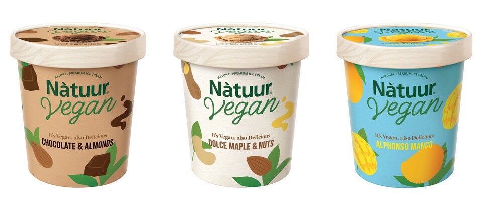 프리미엄 아이스크림 ‘나뚜루’ 비건 시리즈. (사진 롯데웰푸드)/뉴스펭귄