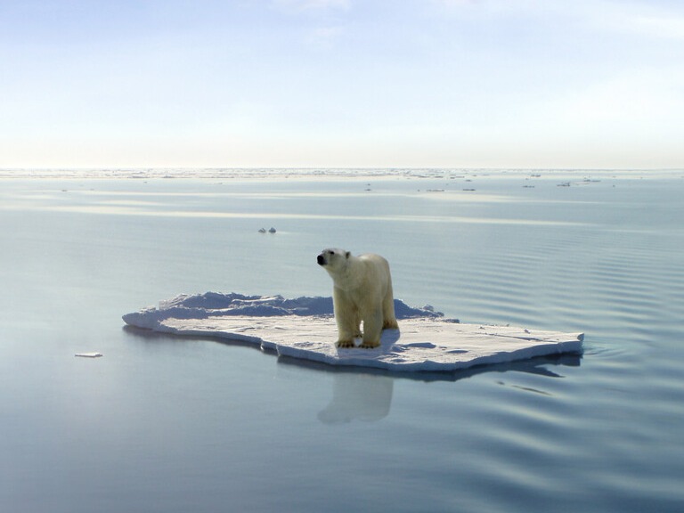 북극이 위에서 녹고, 아래에서도 녹고 있다. (사진 클립아트코리아)/뉴스펭귄