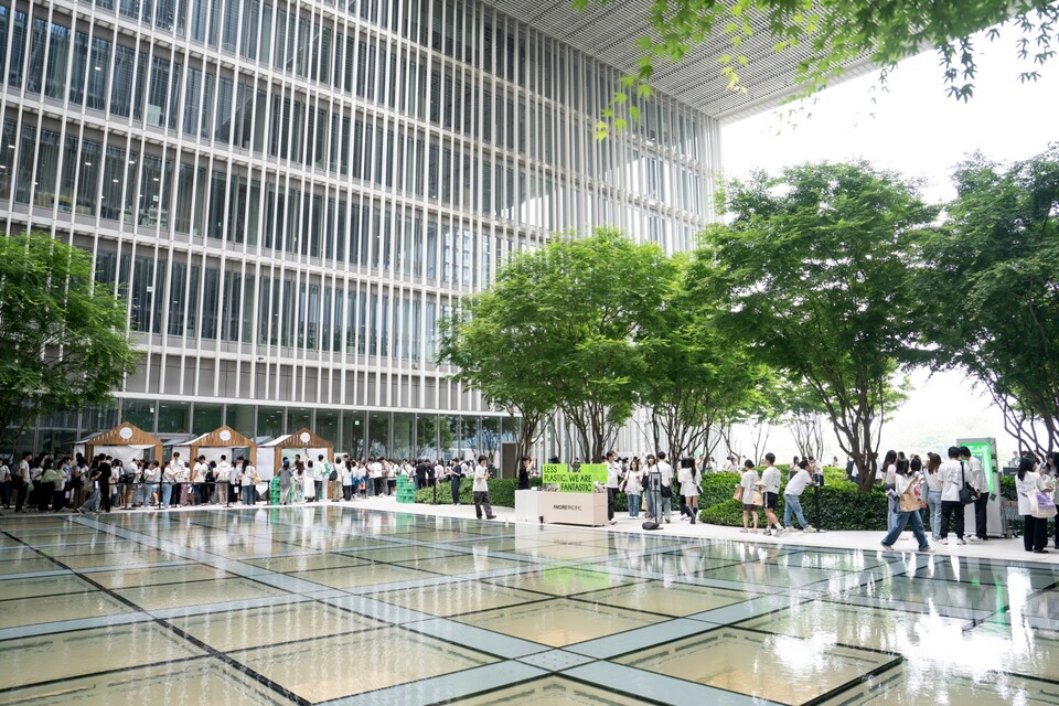 아모레퍼시픽의 플라스틱 없는 페스티벌 '판타스틱 데이'. (사진 아모레퍼시픽)/뉴스펭귄