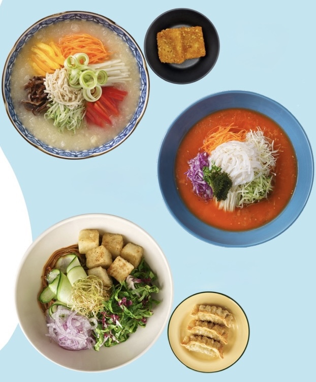 플랜튜드가 식물성 재료로 만든 여름철 비건 메뉴를 새롭게 선보였다.(사진  풀무원푸드앤컬처)/뉴스펭귄