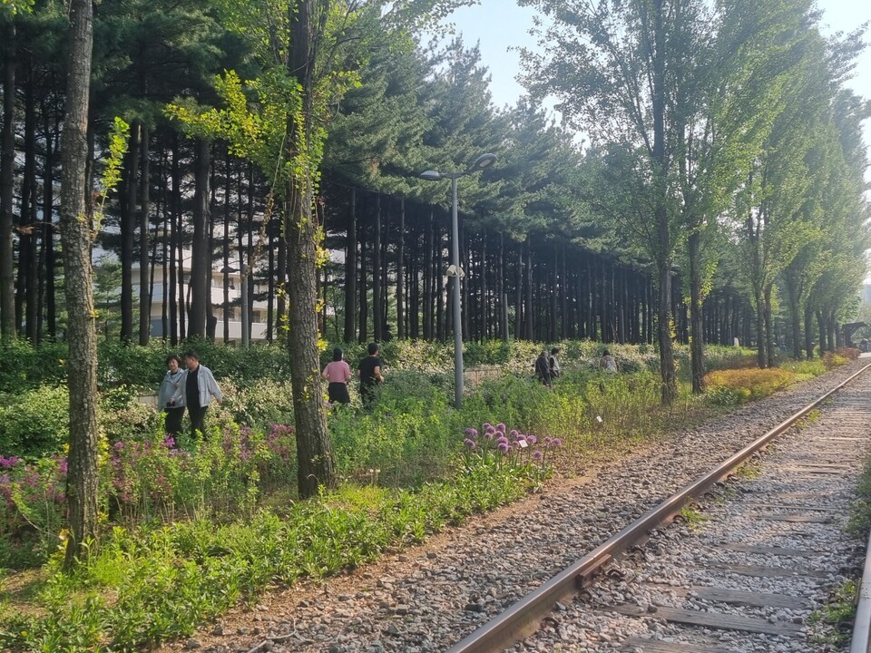 경춘선 숲길. (사진 서울시)/뉴스펭귄