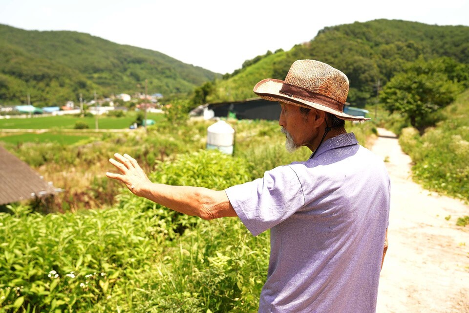 국회의원 출신 농부 강기갑씨. (사진 이동재 기자)/뉴스펭귄
