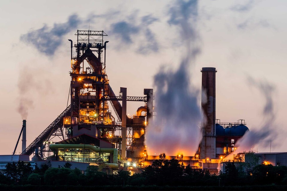 포항제철소 전경 (사진 포스코)