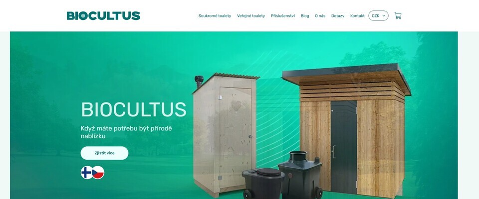 포디이 국립공원은 친환경 공공화장실을 설치했다. 사진은 제조사 홈페이지 (사진 홈페이지 갈무리. biocultus.com)/뉴스펭귄